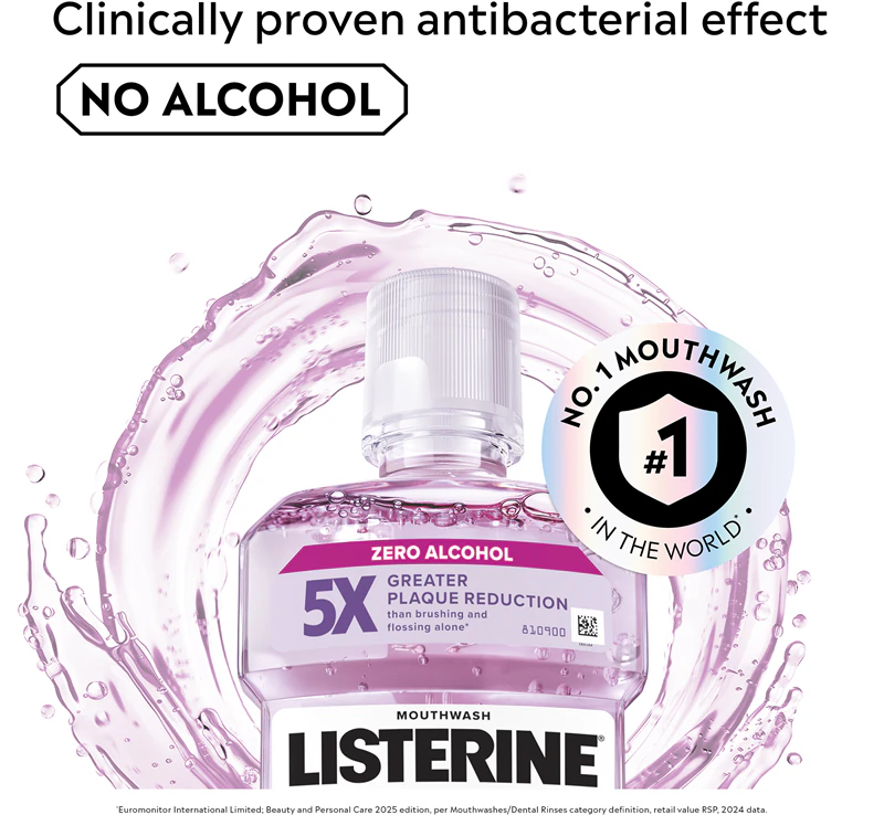 Enxaguante bucal Listerine Total Care Extra Suave