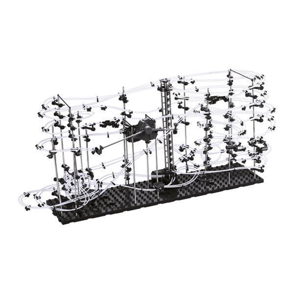 Jouet - IGGI - Space Rail Niveau 5 Perpétuelle Rollercoaster - Circuit de billes avec 5 pistes et bras oscillant