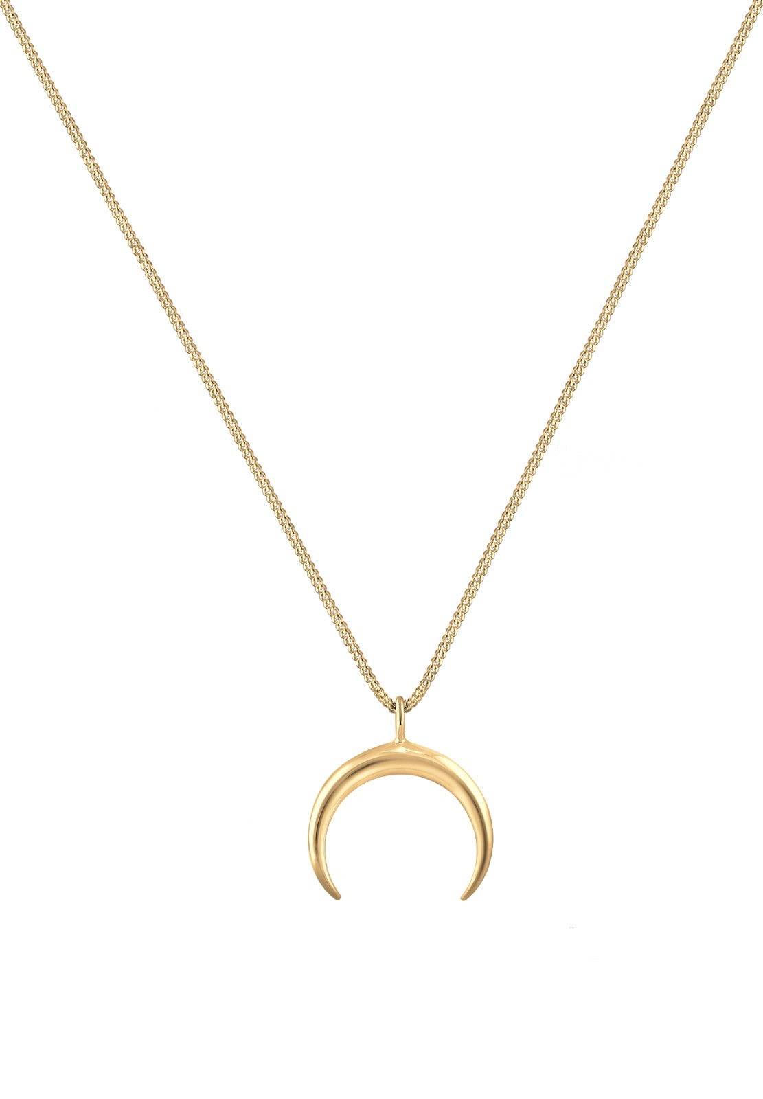 Elli Femmes Croissant Demi-lune Astro Blogueur en Argent Sterling 925