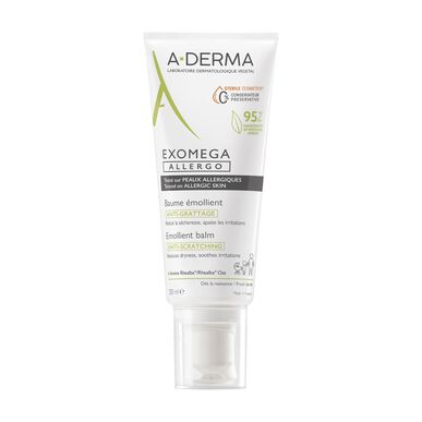 A-Derma Pehmentävä Voide Kuivalle Iholle Exomega Allergo 200 ml 200 ml