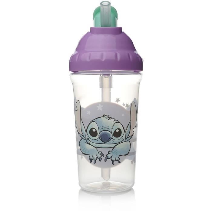 Straw cup - THERMOBABY - 295 ml - Leakproof - Lilo & Stitch