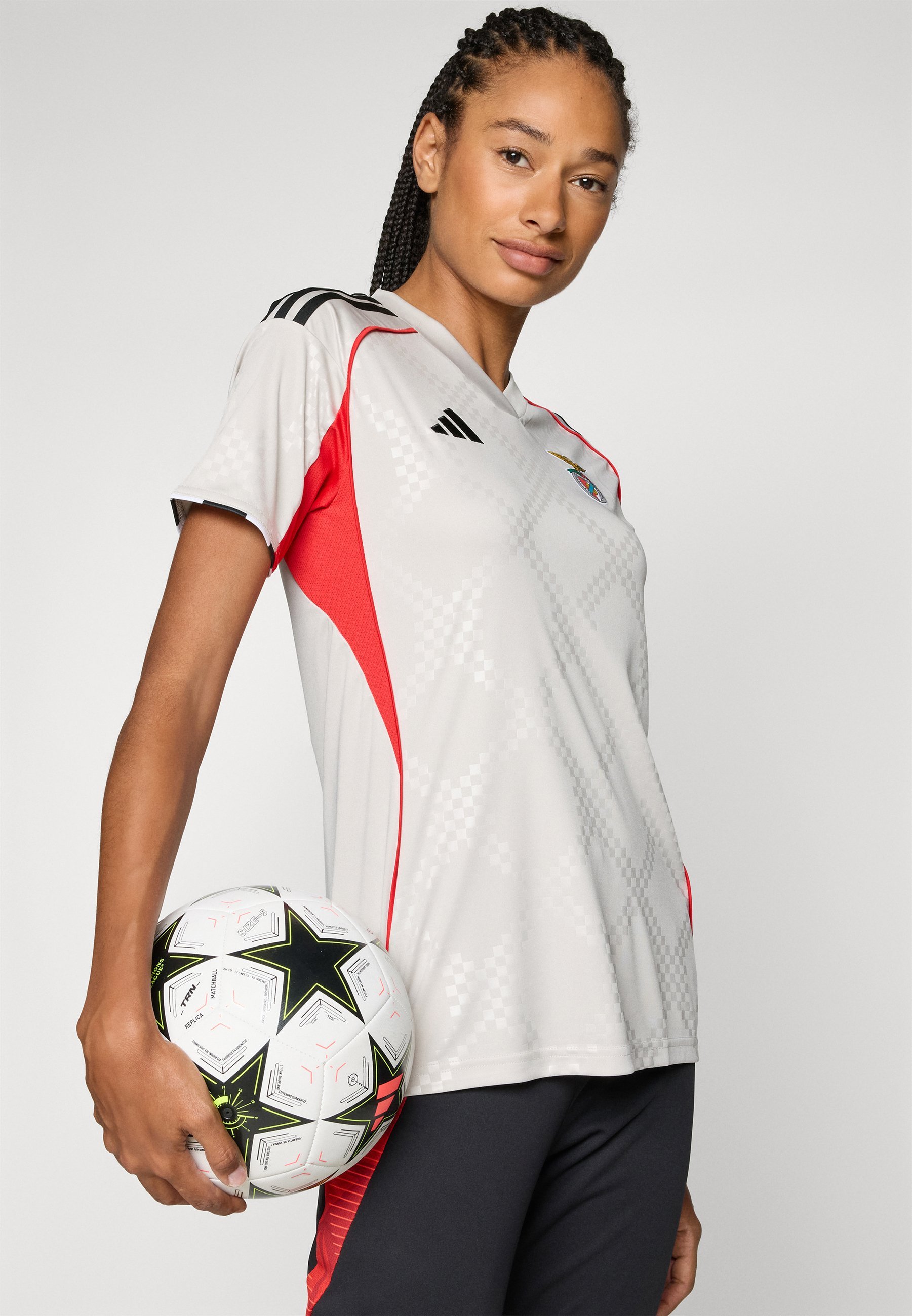 adidas Performance SL BENFICA 25/26 AWAY JSY W - Clubkleding - alumina