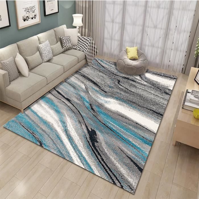 Alfombra para salón GOGLOVING, estilo europeo y americano, estampada - Modelo L - 120x160cm