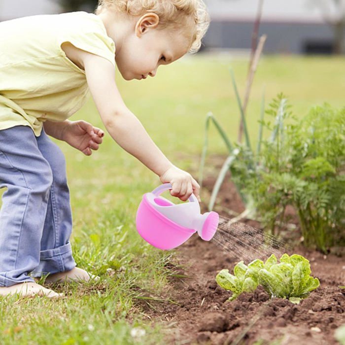 Regadera infantil, regadera de jardinería, regadera para niños, regadera para el baño, regadera