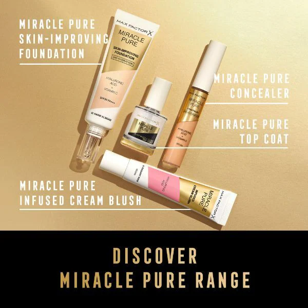 Max Factor False Miracle Pure -päällyslakka 12 ml