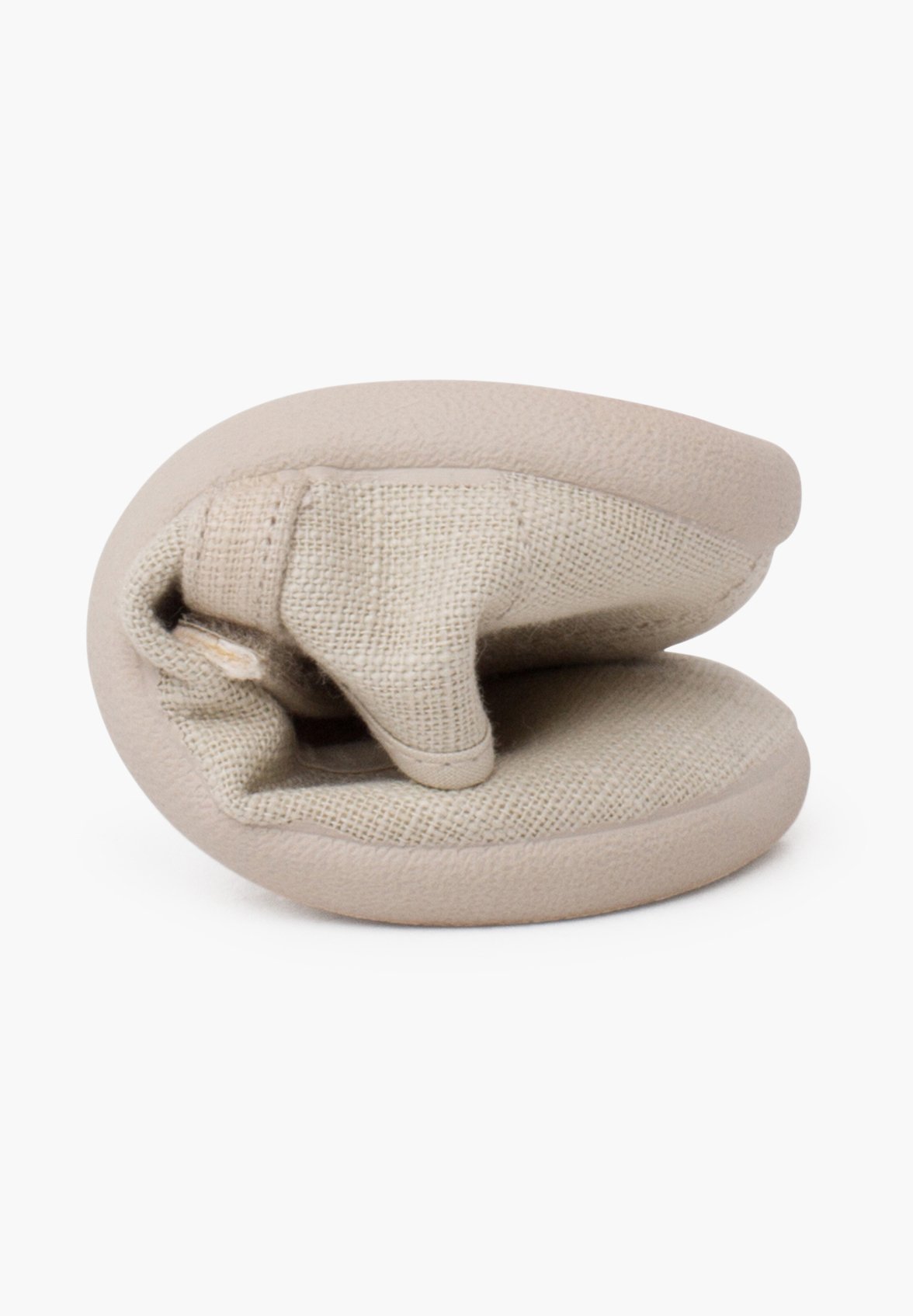 Pisamonas lichtgewicht Mary Janes met klittenbandsluiting - babyschoenen - ecru