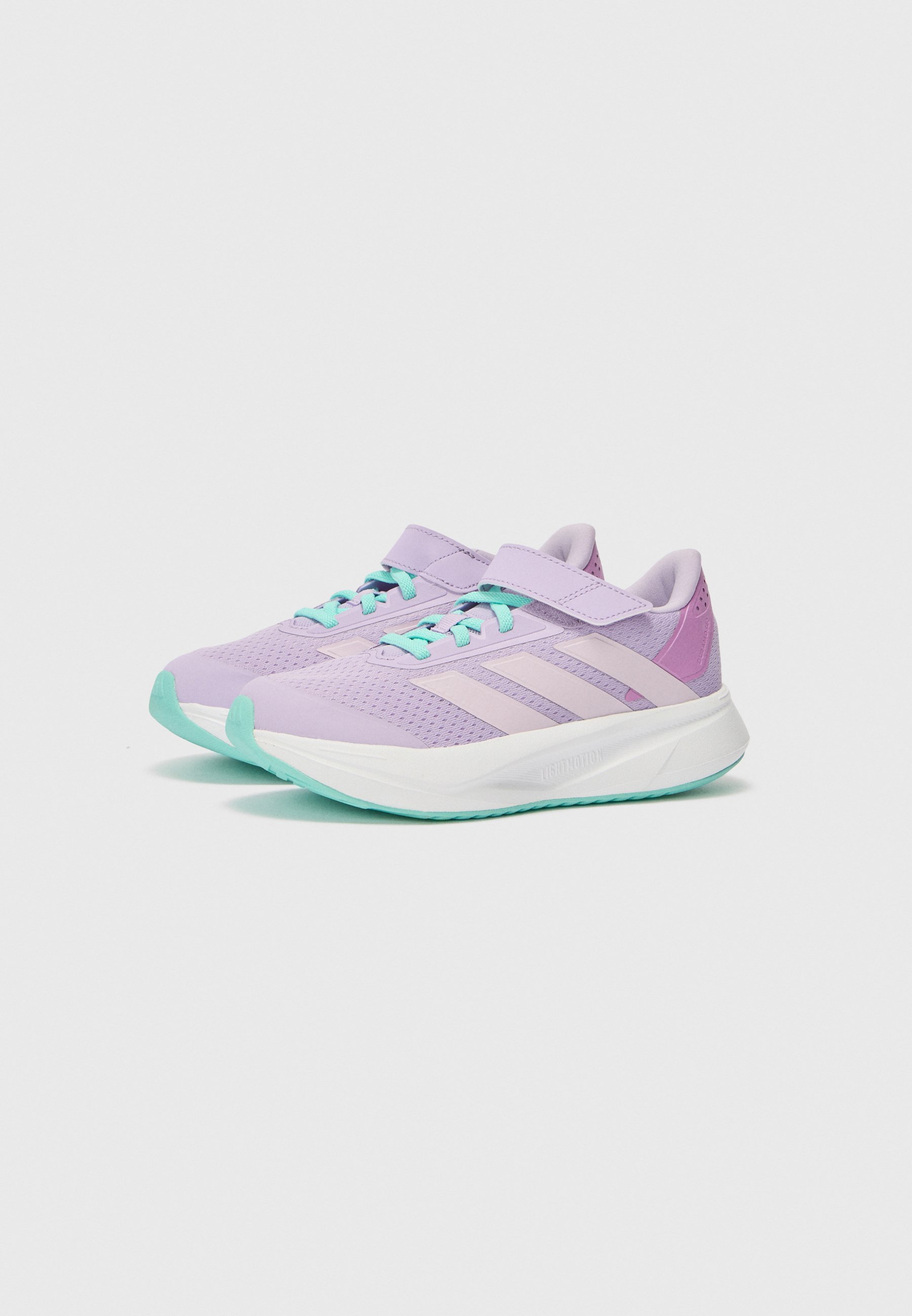 adidas Performance DURAMO UNISEX - Hardloopschoenen voor op de weg - poederpaars/ijslavendel/flitswater