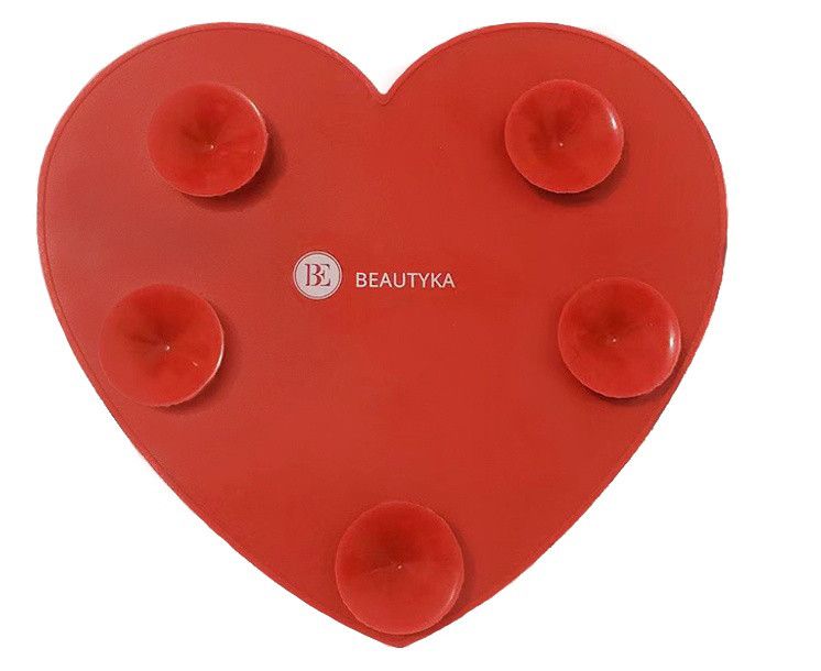„Joy & Love Beating Heart“ šepetėlių valiklis Makiažo šepetėlių valikliai