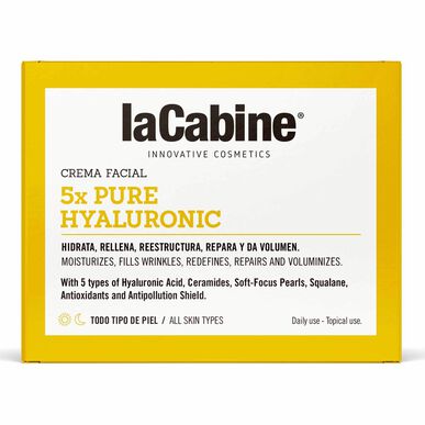 laCabine 5x Pure Hyaluronic Facial Cream Täyteläinen kasvovoide hyaluronihapolla 50 ml 50 ml