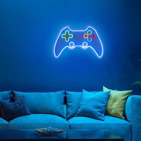 LED-Neon-Schild Gamer