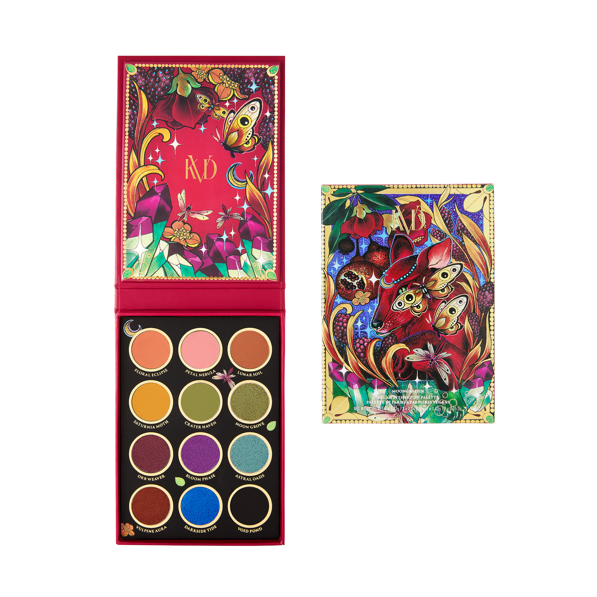 Paletă fard de pleoape Moongarden Set paletă fard de pleoape Moon Eye - KVD