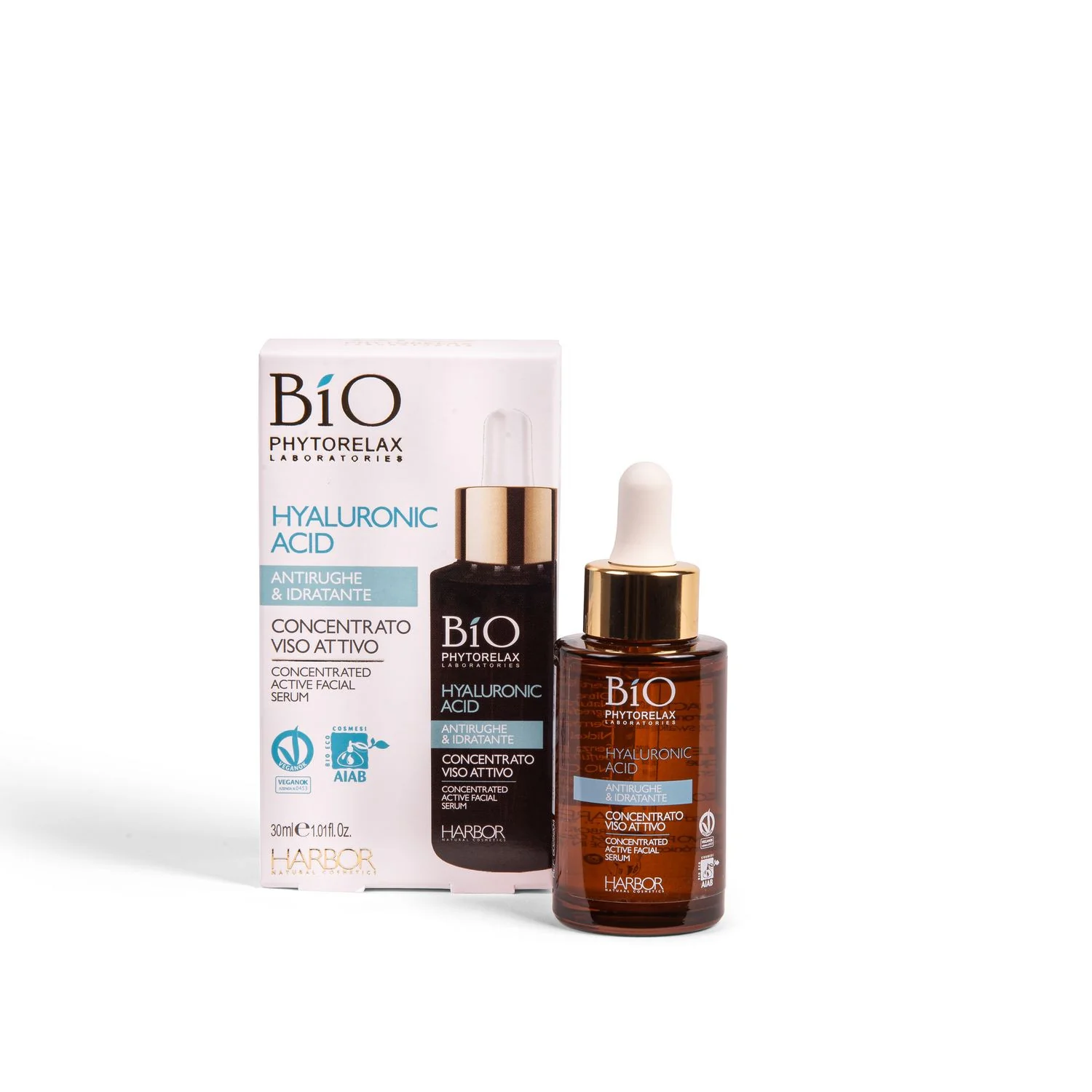 Skincare Vegan & Organic Hyaluronic Acid - Siero viso antirughe