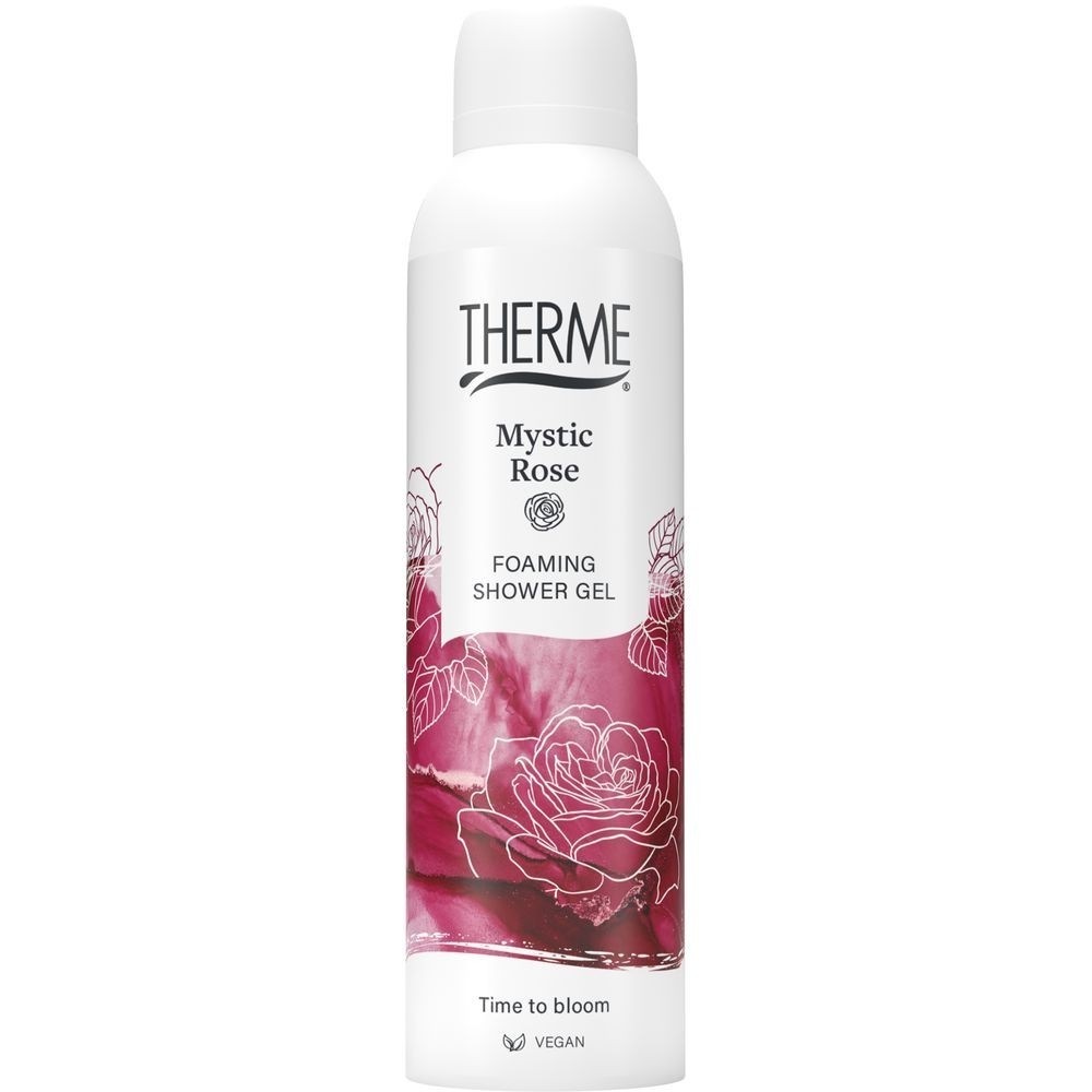 THERME gel za tuširanje Mistična ruža pjenasti gel za tuširanje - 200 ml