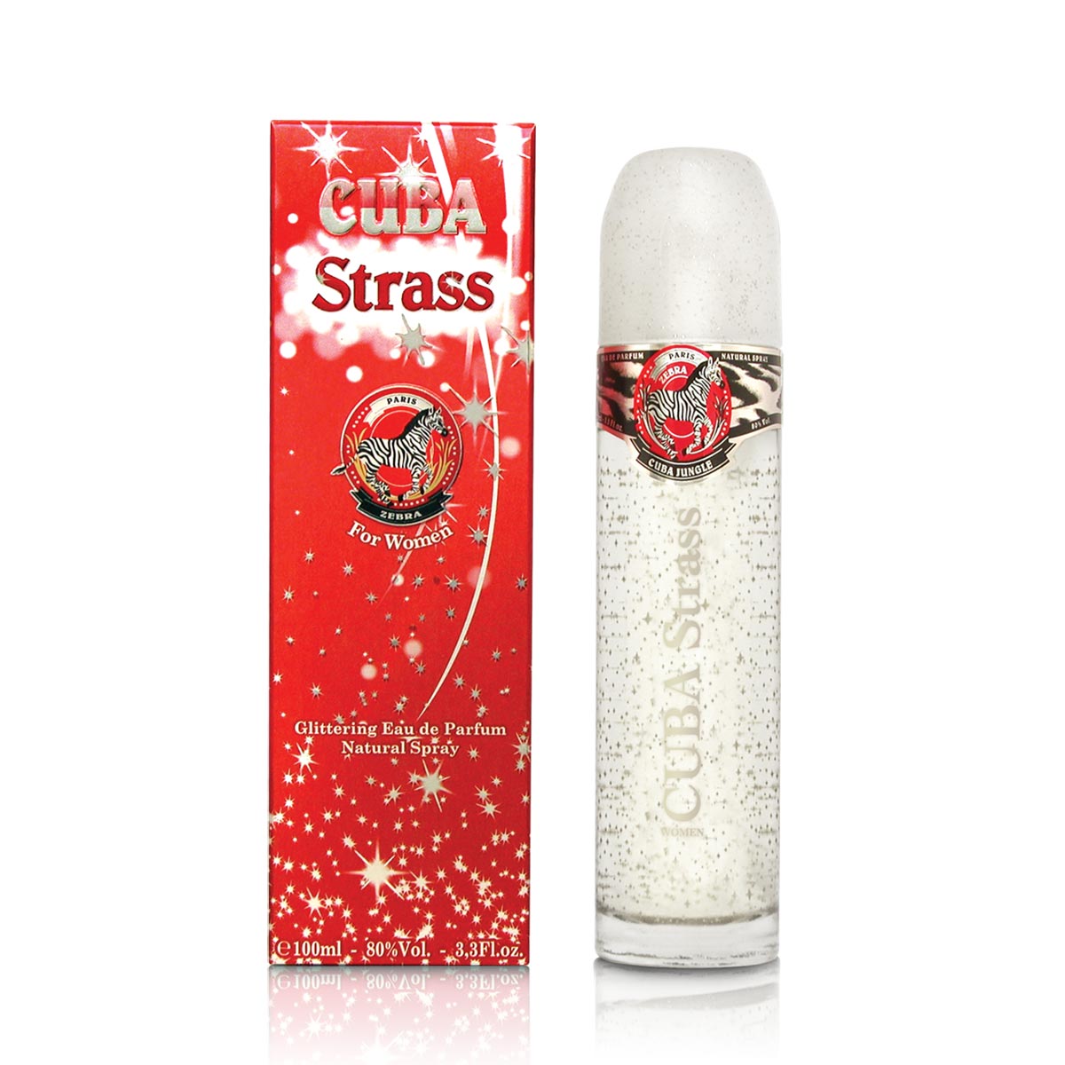 Cuba Original Strass Zebra