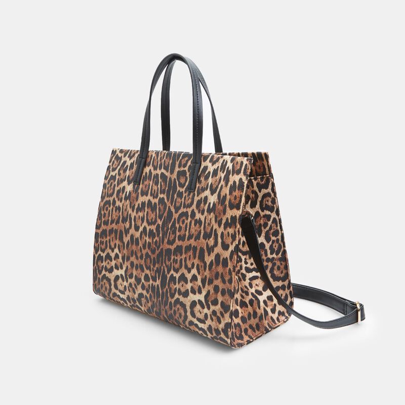 Shopper da donna con zip i tracolla