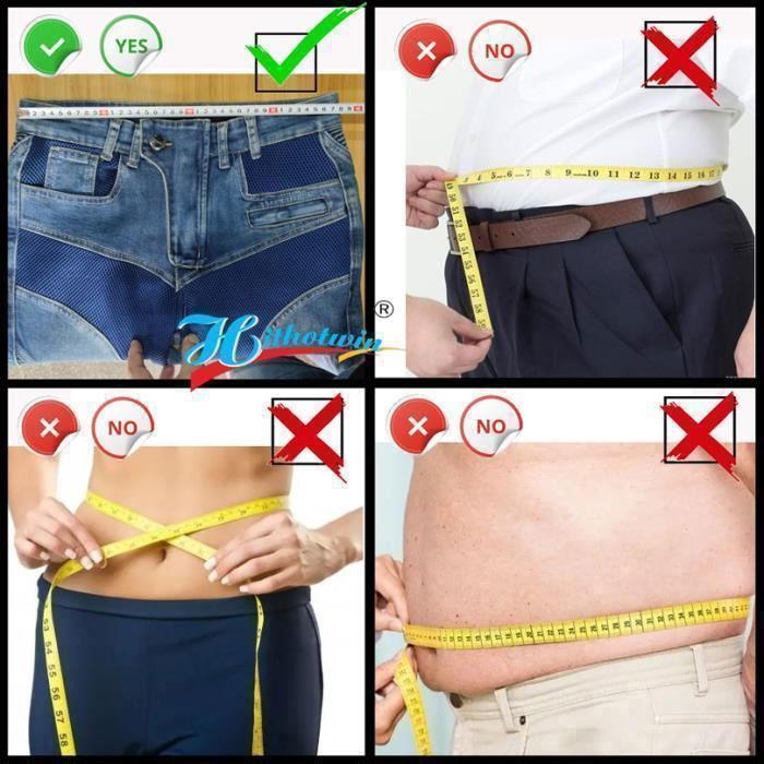 Pantalones vaqueros de moto de carreras para hombre con 5 protectores anticaída.