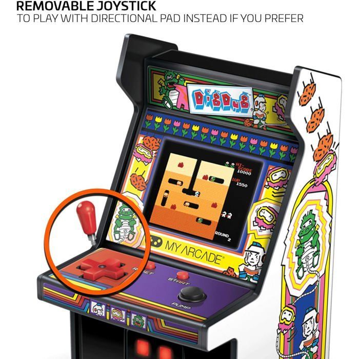 Terminal de mini arcade retrô - Meu Arcade - DIG DUG