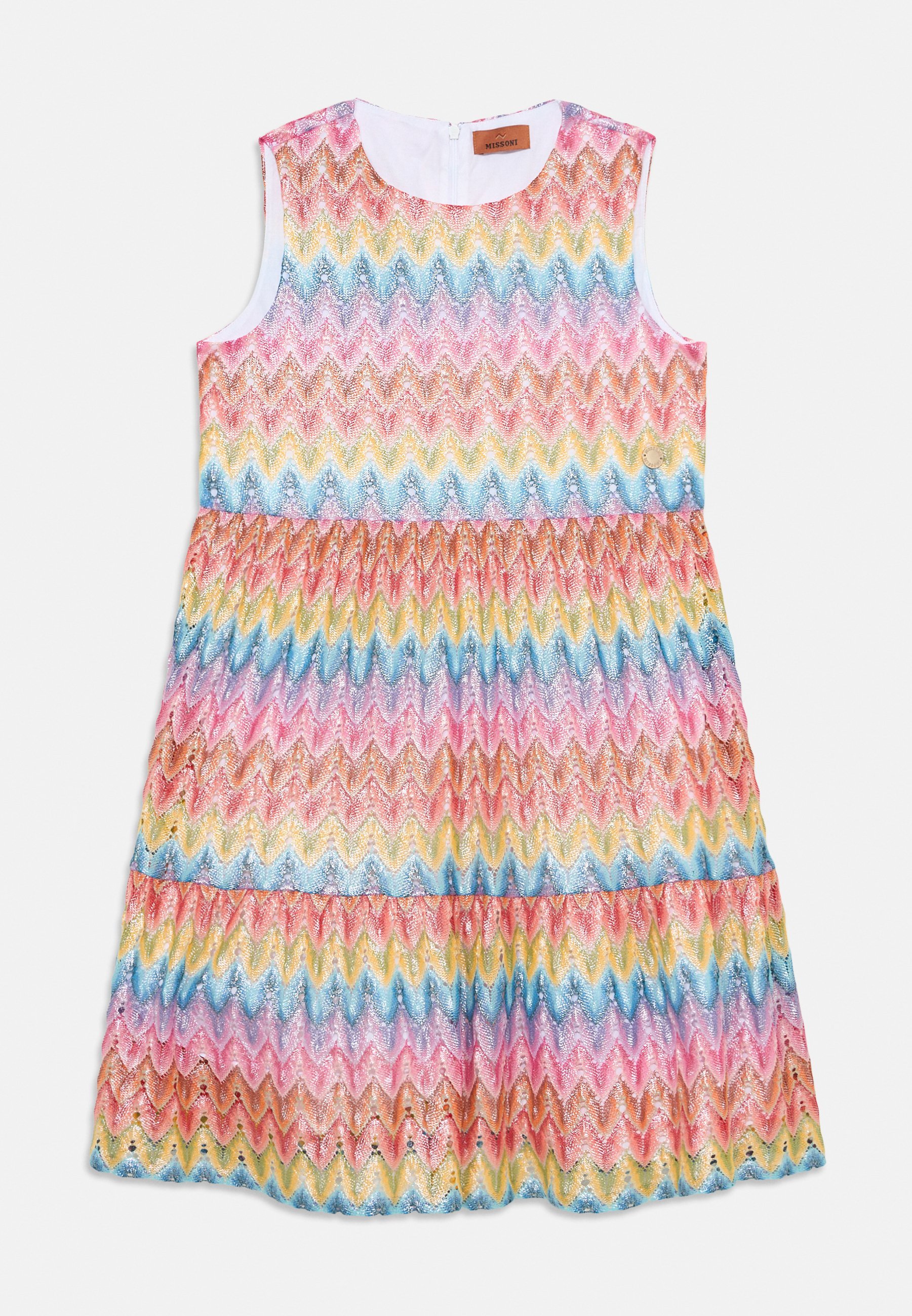 Robe tissée Missoni - Robe de jour - multicolore/argentée