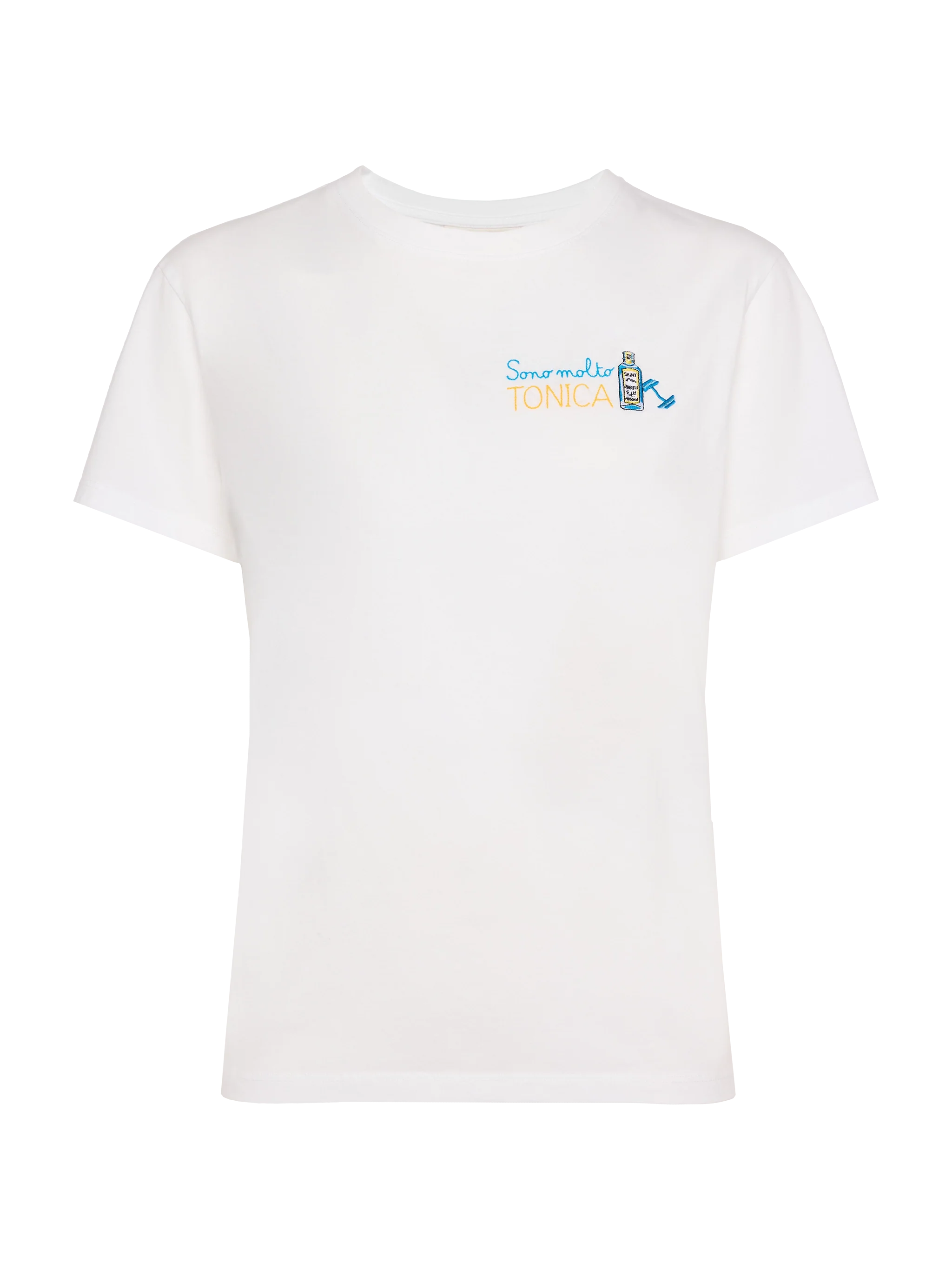 Emilie katoenen T-shirt met borduursel 