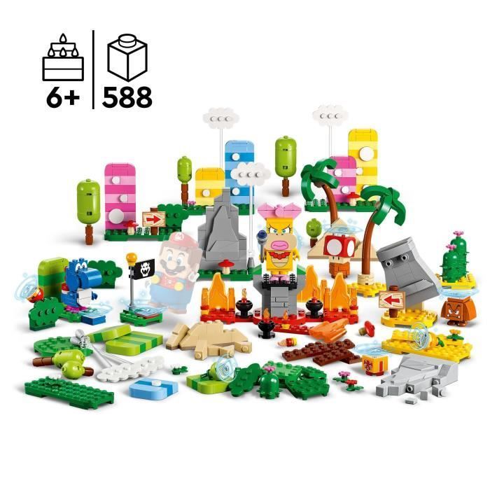 LEGO® Super Mario 71418 Creative Toolbox Set, Toy for Children Ages 6+, with Figures