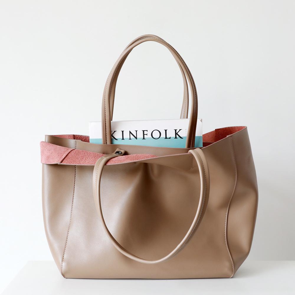 Large Capacity WOMEN Totes Fashion Genuine Leather Big Ladies Hand Bags Casual Luxury Designer Handbags For WOMEN 2020 Bolsas