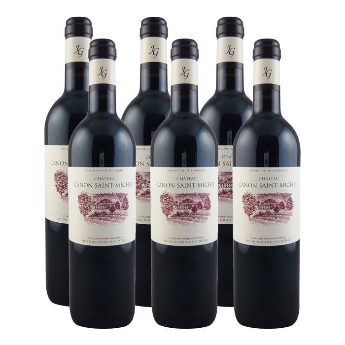 Château Canon Saint Michel 2017 - Canon Fronsac - red wine - case of 6 x 75cl