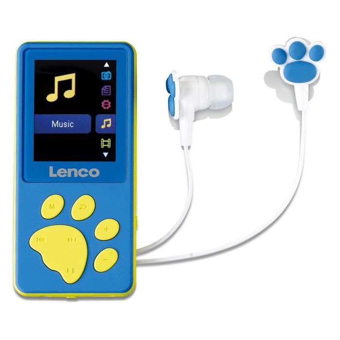 Lettore MP3/MP4 Lenco Xemio-560BU con 8 GB di memoria - Blu