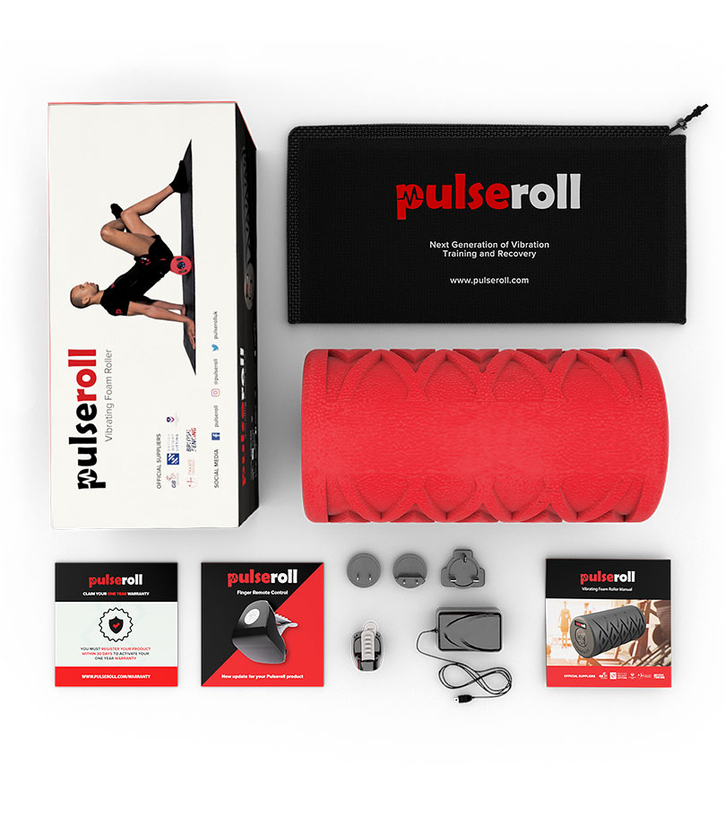 Pulseroll Klasični valjak za masažu - 4 brzine