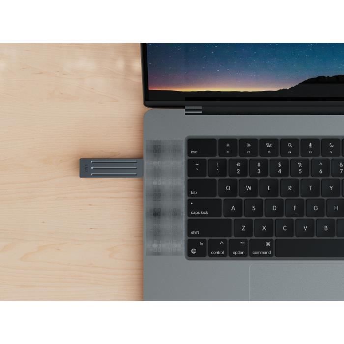 SEAGATE - STMX1000400 - SSD esterno - Ultra compatto - 1 TB - USB-C - Velocità fino a 1000 MB/s