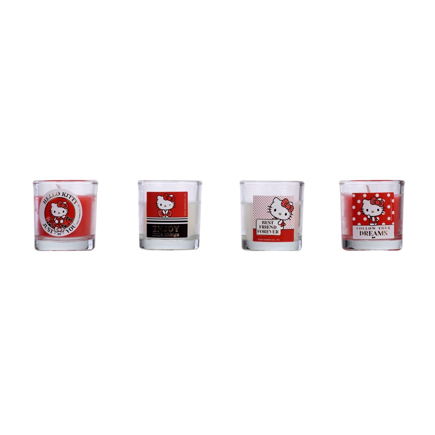Take a Candle Hello KittyCoffret de 4 bougies parfumées 30 g