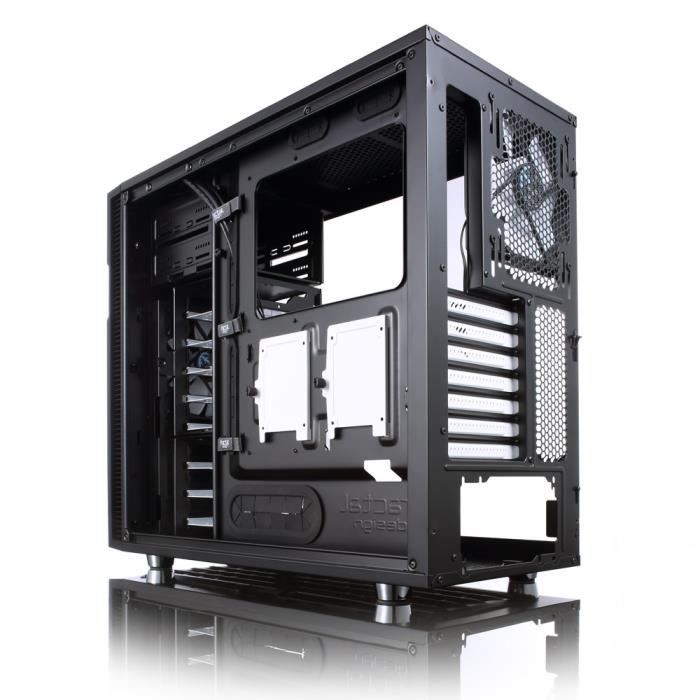 FRACTAL DESIGN Define R5 PC CASE - Mid Tower - Black - ATX Format (FD-CA-DEF-R5-BK)