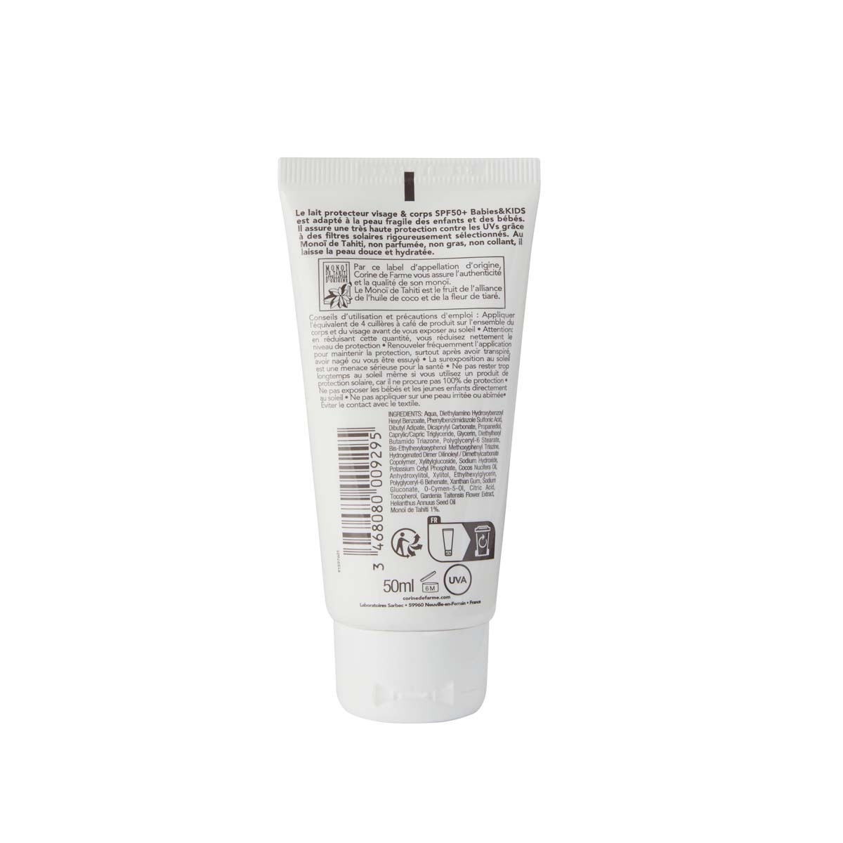 CORINE DE FARME Crème protectrice Babies & Kids SPF50+