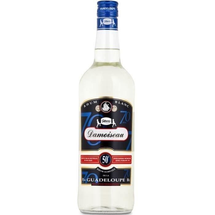 Damoiseau Rum - White agricultural rum - Guadeloupe - 50% ABV - 100cl