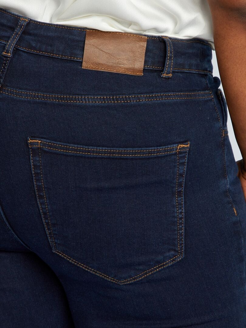 Pantalones ajustados elásticos - 5 bolsillos - L30 - AZUL
