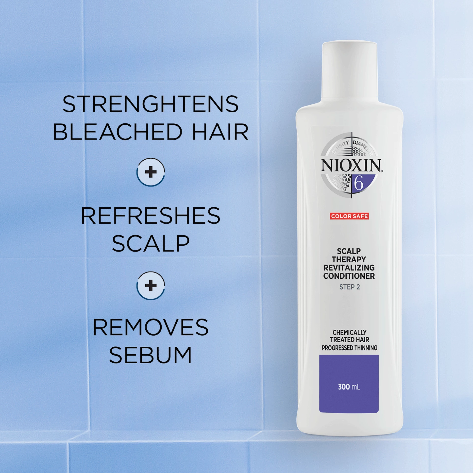 System 6 Scalp Revitaliser Conditioner 300 ml - Nioxin