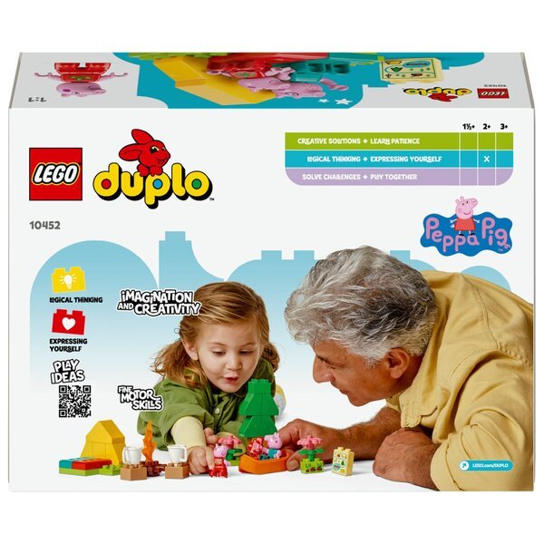 LEGO DUPLO Peppa Pig 10452 Kempinga brauciens