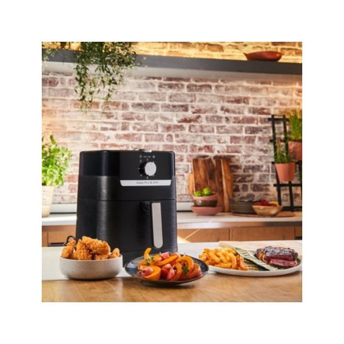 MOULINEX EASY FRY & GRILL MECA EZ501 EZ501810 Freidora y parrilla fáciles, 2 en 1, cocina saludable, freidora de aire + parrilla