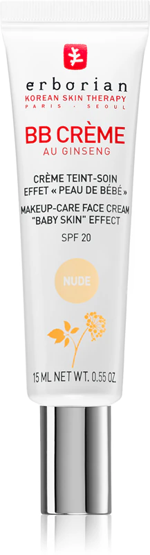 Erborian BB Cream getinte crème voor een perfecte huid, SPF 20, kleine verpakking