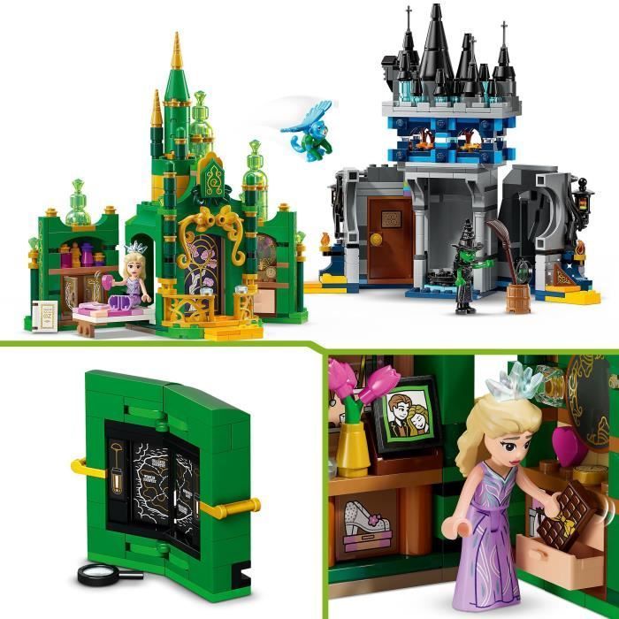 LEGO Wicked 75689 Emerald City and Kiamo Ko Castle - Construction Toy from 9 years old