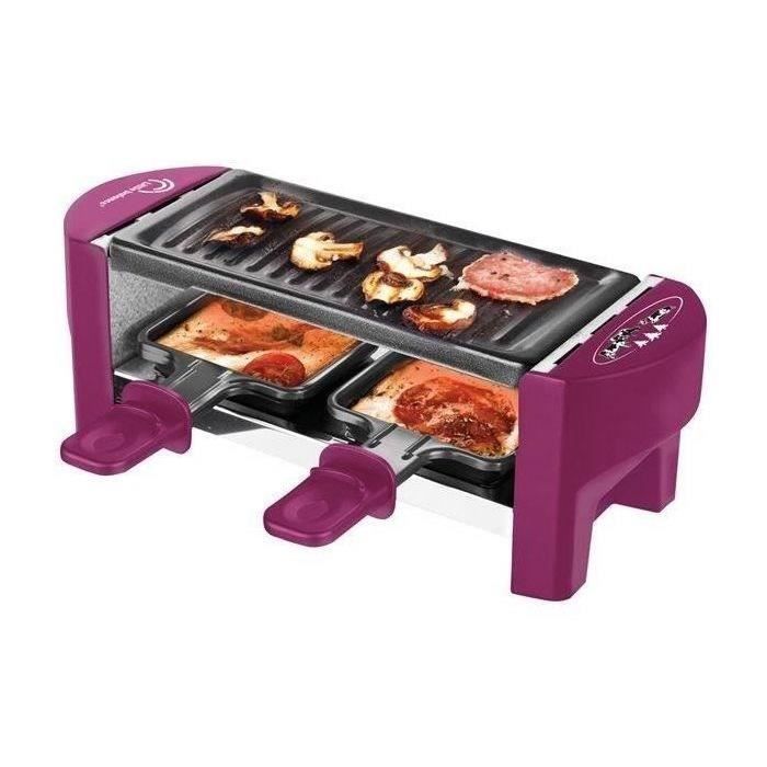 Raclette para 2 personas - LITTLE BALANCE - ¡Muu...! - ciruela