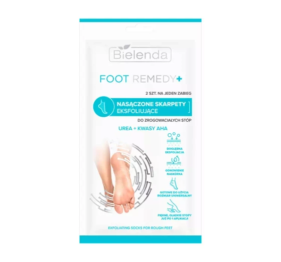 Bielenda Foot Remedy nasączone skarpety eksfoliujące