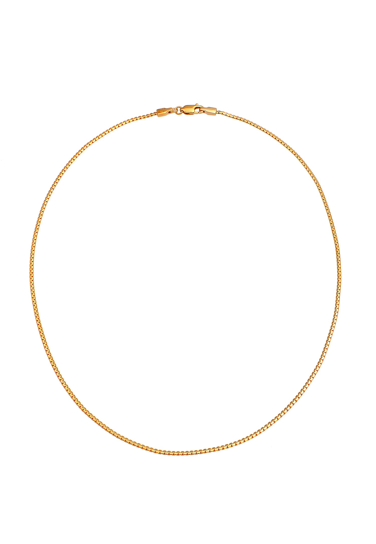 Elli Collier vénitien pour femmes Basic Minimal arrondi en argent 925 Sterling