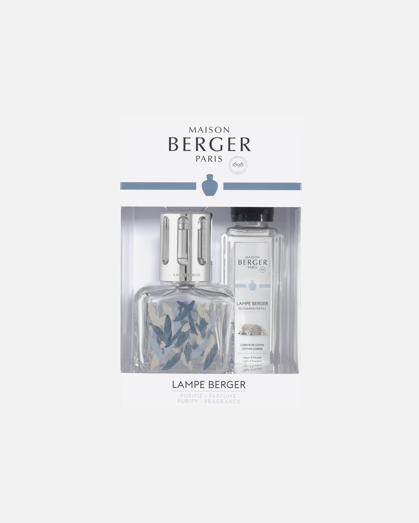 Maison Berger C GLACON PLUMES + CARESSE DE COTON