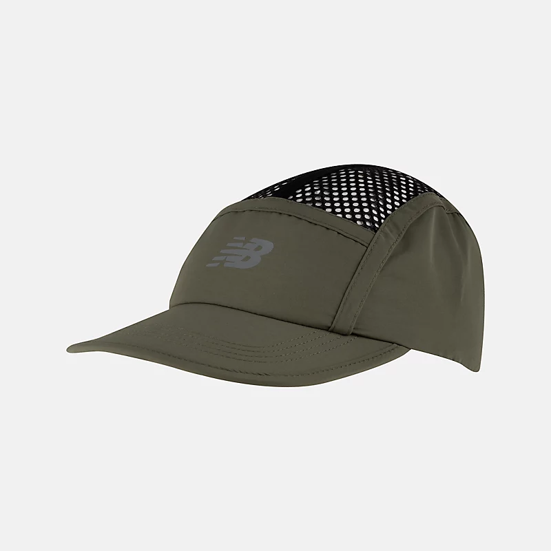 Czapka unisex do biegania Stash – DARK OLIVINE
