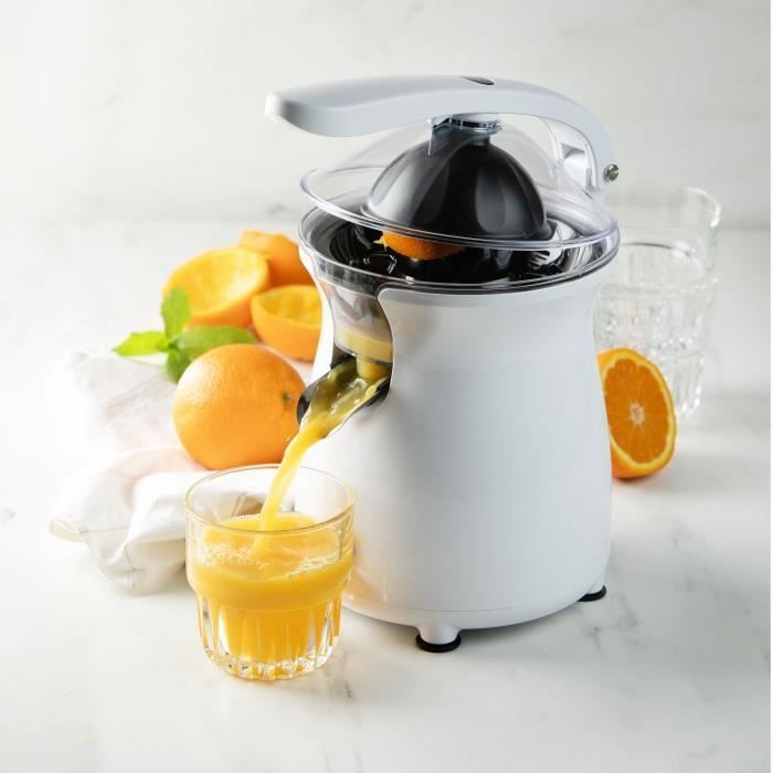 Presse agrumes avec levier - DOMO - DO9269J - 160 W - 460 ml - Blanc