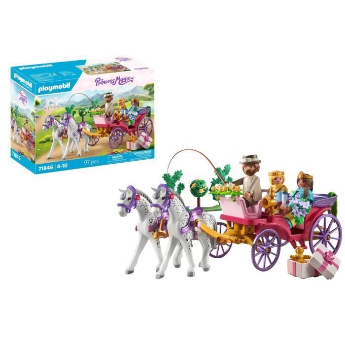 PLAYMOBIL 71846 Koets met prinselijk paar en koetsier