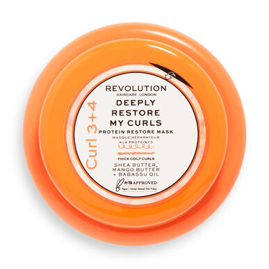 Revolution Haircare Deeply My Curls gjenopprettende hårmaske 200 ml