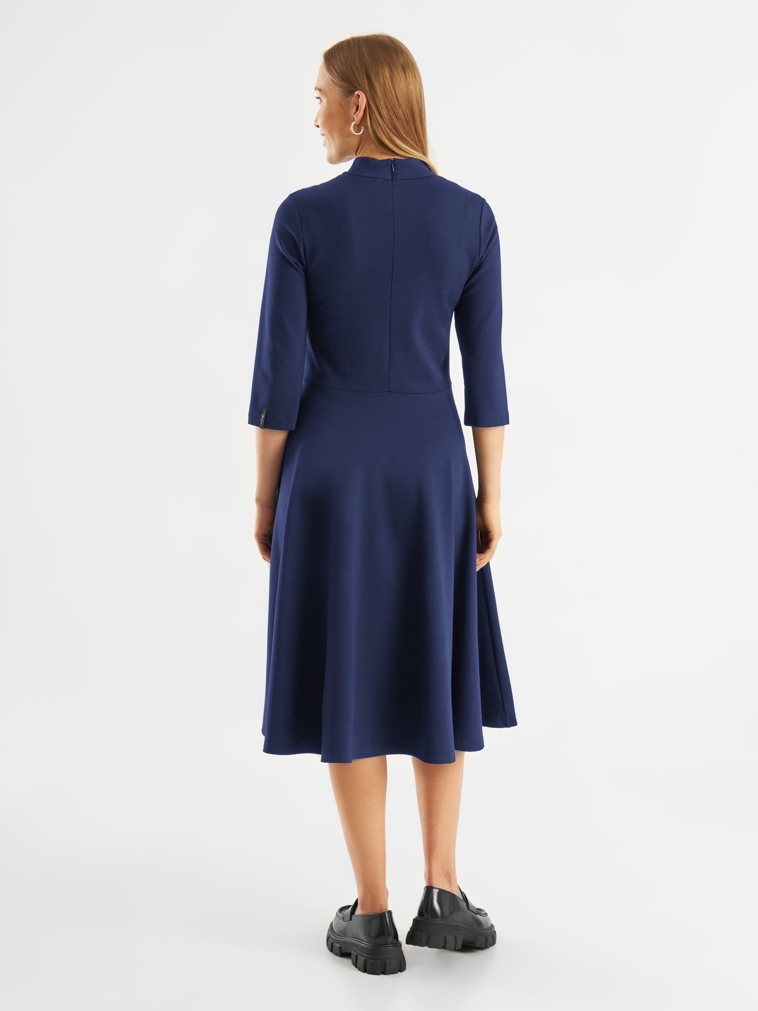 Jascha Stockholm MOCK NECK - Jerseyjurk - navy