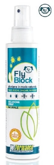 Repelente de insectos en spray FLYBLOCK para perros, 150 ml