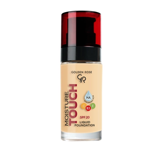 Golden Rose Moisture Touch SPF20 nawilżający podkład do twarzy 105 30 ml